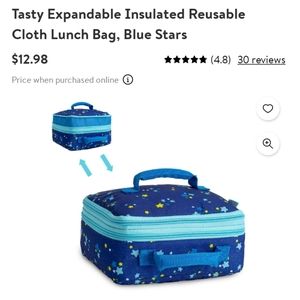 Tasty, insulated lunch bag
